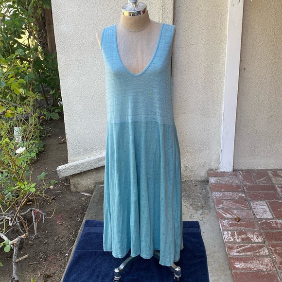 NWT Johnny Was 100% linen Pete & Greta fabulous loose & airy shift dress - Picture 4 of 15